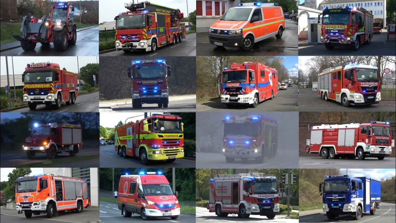 BEST OF EINSATZFAHRTEN 2025 - FIREESSENTV BESTOF25