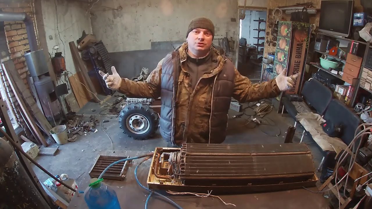 Как работает ХАЛЯВНОЕ отопление в гараже