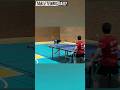 INSANE defensive skills 👀🔥 #tabletennis #shorts