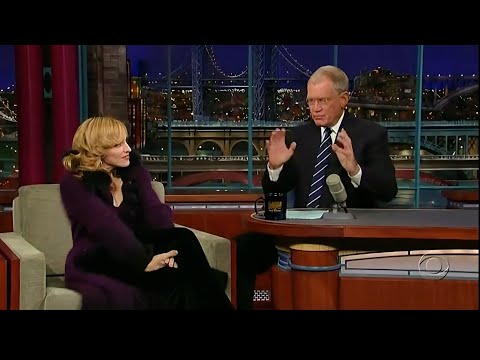 Madonna // DAVID LETTERMAN SHOW full version 2005-10-20 // 4K REMASTERED//