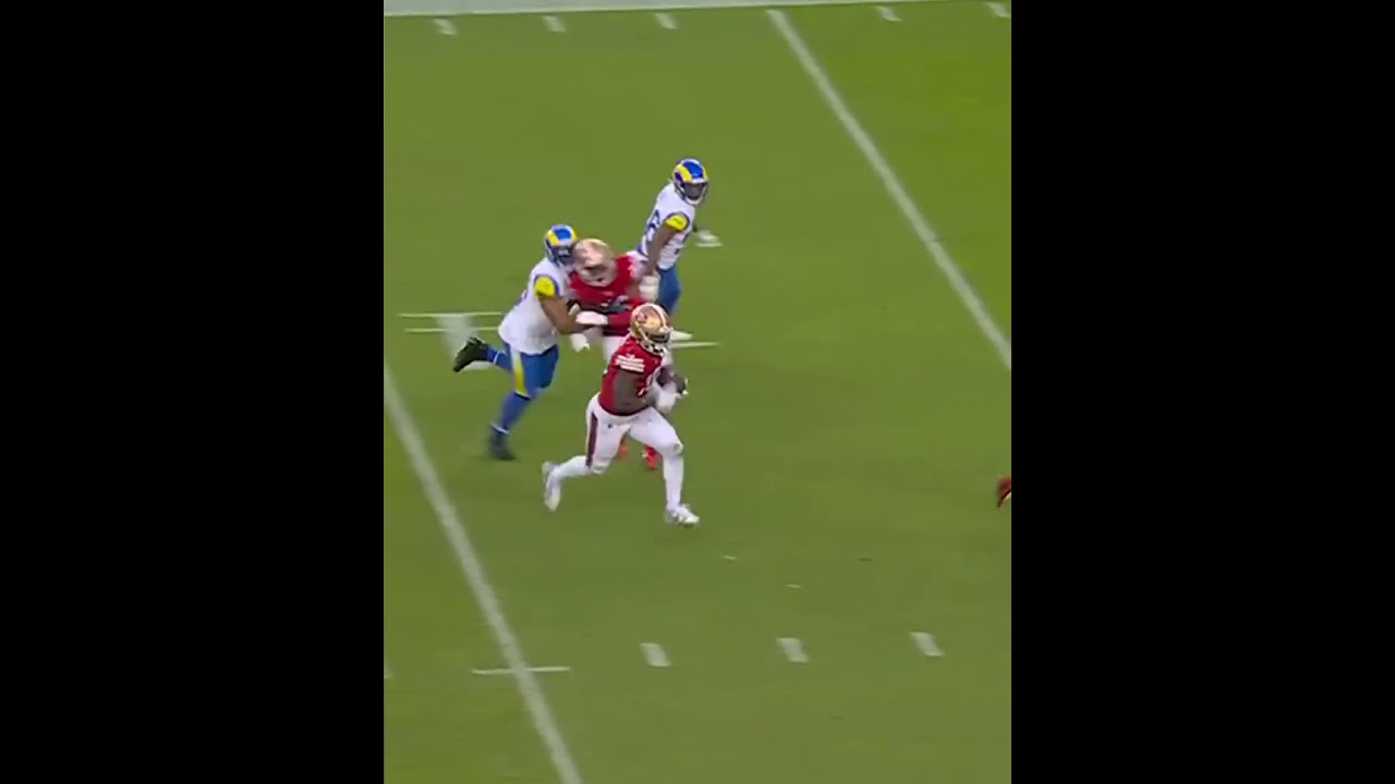 NFL Top Plays (pt 148): Deebo Samuel 57 Yard TD Catch vs Rams #49ers #nfl #highlights #topplays