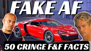 50 CRINGIEST Fast &amp; Furious Facts