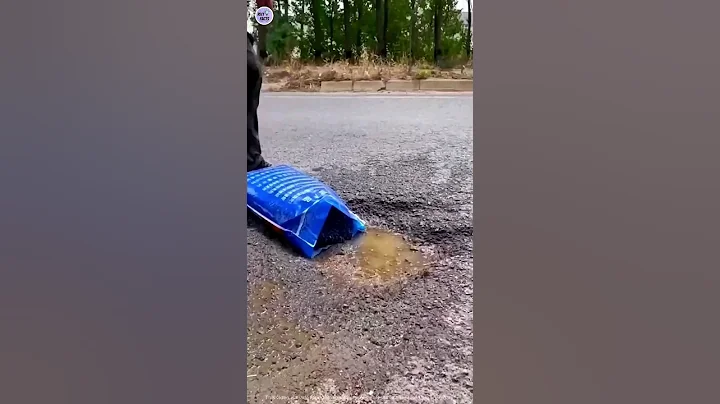 How to Fix Potholes Quickly #shorts