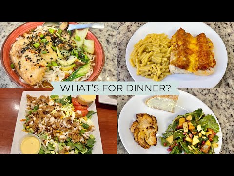 WHAT’S FOR DINNER? | EASY & BUDGET FRIENDLY | REALISTIC WEEKNIGHT MEALS | DINNER INSPIRATION