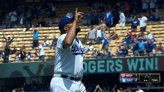 WSH@LAD: Jansen shuts the door to earn his 10th save