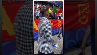 Ricardo Quaresma Türkiye-Portekiz Maçını Yerinde Takip Etti, Türk Taraftarları Böyle Selamladı