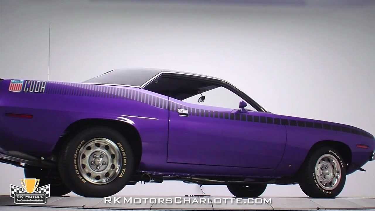 132667 / 1970 Plymouth Cuda AAR - YouTube