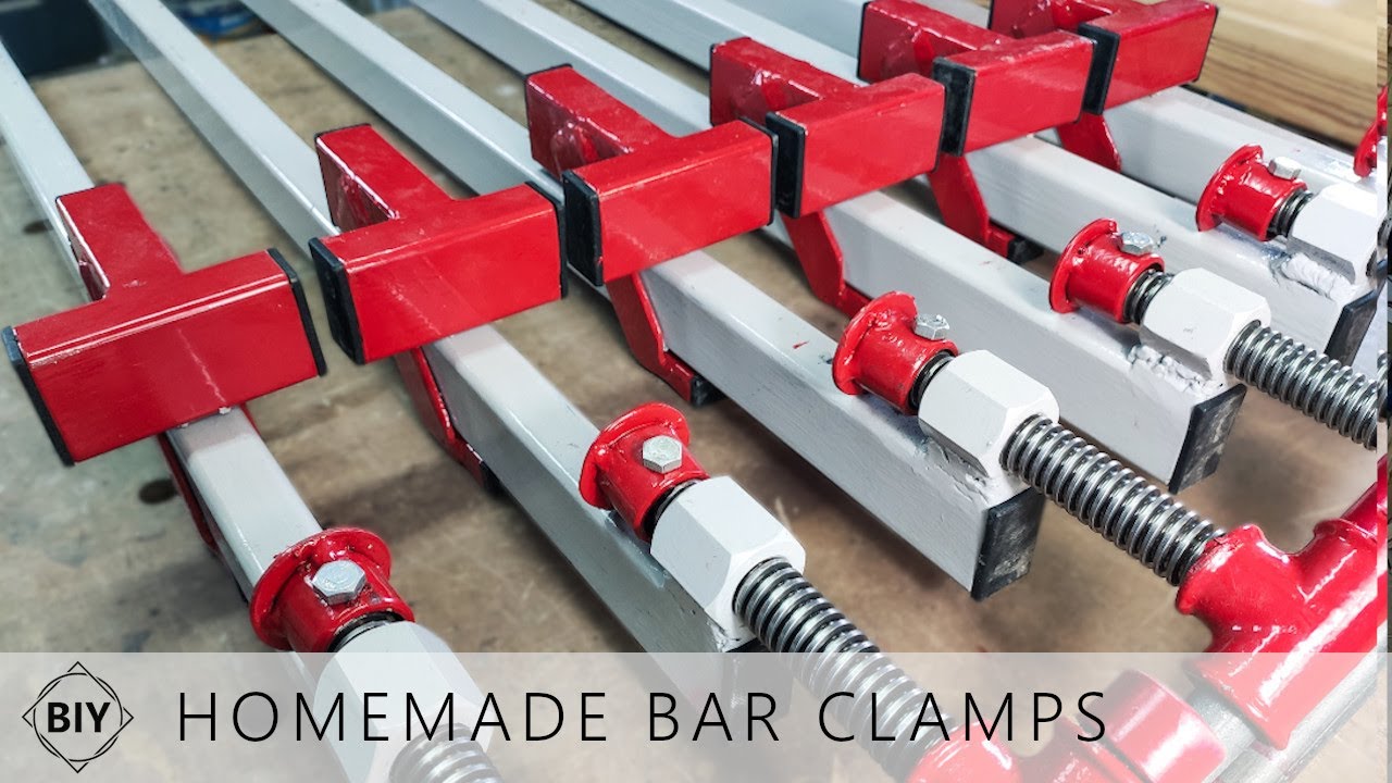 🔩How To Make Metal Bar Clamps / Jak zrobić ściski stolarskie DIY YouTube
