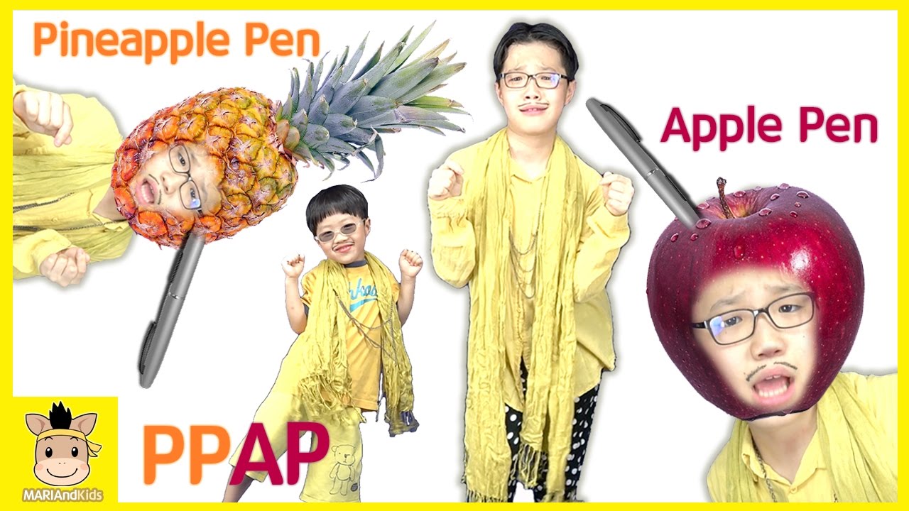 PPAP Song (Pen Pineapple Apple Pen) Kid Dance Song ペンパイナッポーアッポーペン