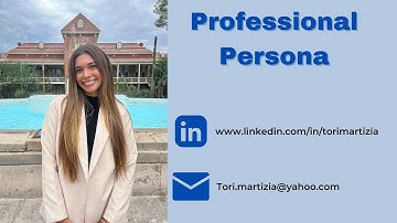 Professional Persona Video