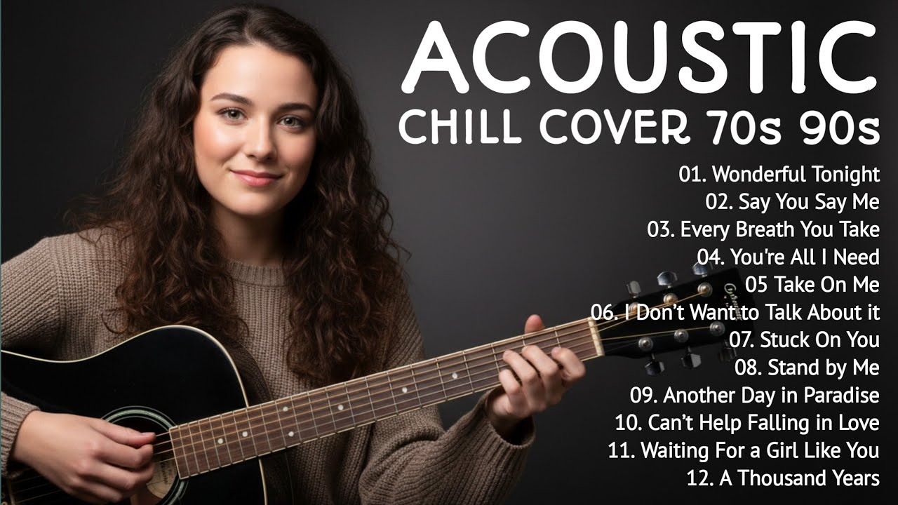 Wonderful Tonight - Say You Say Me - Every Breath You Take | Acoustic Covers of 70s 80s & 90s