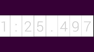 150 Seconds Countdown with ms