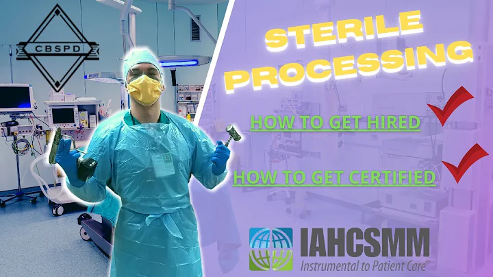 How to Easily Become a Sterile Processing Technician [WITHOUT SCHOOL]