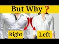 Why do men&#39;s and women&#39;s buttons differ?🤔 | Amezing Facts | # shorts