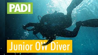 PADI Junior Open Water Scuba Diver course