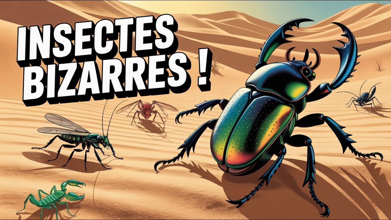 Des faits étranges sur les insectes du désert, toutes des choses étranges !