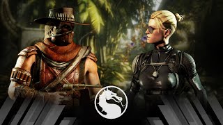 Mortal Kombat X - Erron Black Vs Cassie Cage (Very Hard)