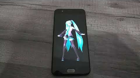 Hatsune Miku Boot Animation On OnePlus 5 Android 10