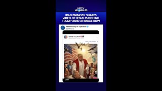 Iran Embassy Shares Video of Jesus Punching Trump Amid AI Image Controversy
