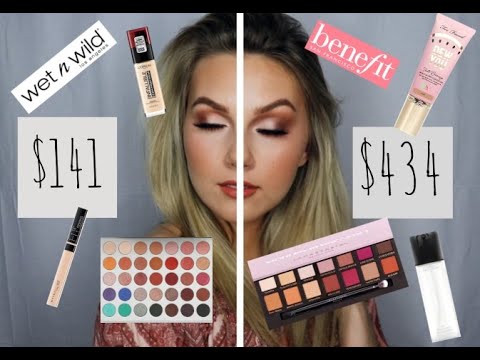 Drugstore VS Highend Makeup Tutorial