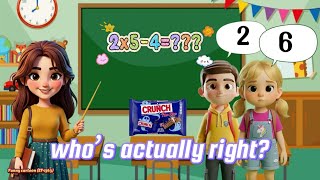 If you get it right… I'll give you one big Halloween chocolate bar #education, #kidslearning ,