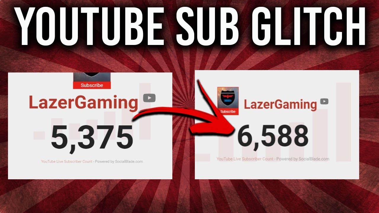 YouTube Subscriber Glitch? Insane Subscriber Growth In Seconds!