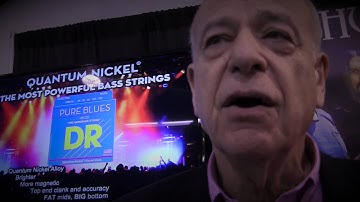 NAMM 2015 DR Strings Mark Dronge