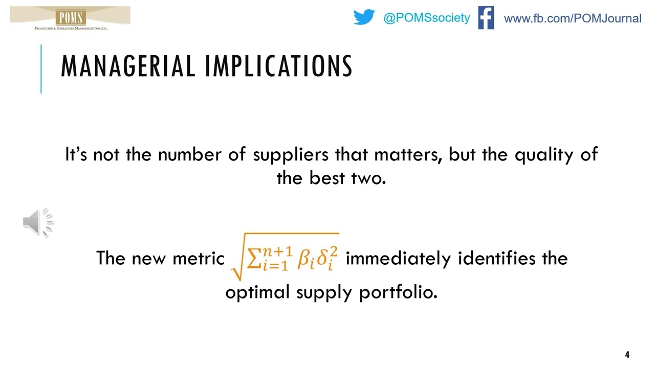 Multi-Sourcing Procurement Management: A Closed-Form Mean–Variance Approach
