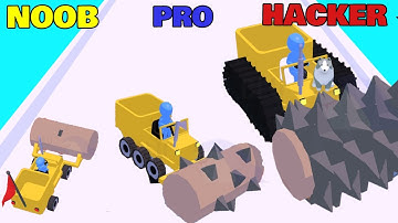 NOOB vs PRO vs HACKER in Stone Miner