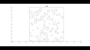 MATLAB - Elastic Collision Simulation