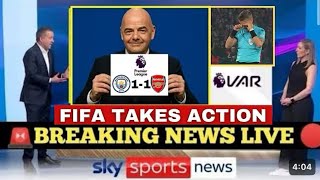 FIFA Admits VAR Blunder in Manchester City vs Arsenal Clash—Offside Goal Sparks Global Outrage