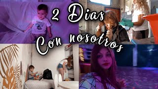 DOS DIAS CON NOSOTROS| vamos a una fiesta| me teñí el pelo| VLOG