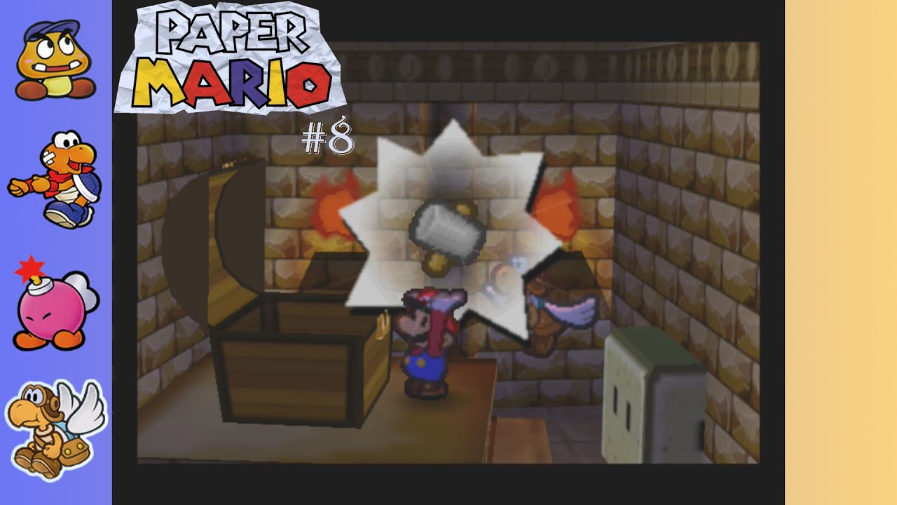 Obtaining The Super Hammer Paper Mario 8 YouTube