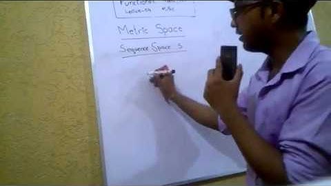 Functional Analysis | A Course | Lecture 4 (Metric Space)