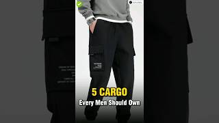 5 Cargo Pants Every Men Should Own ✅ || #shorts #viral