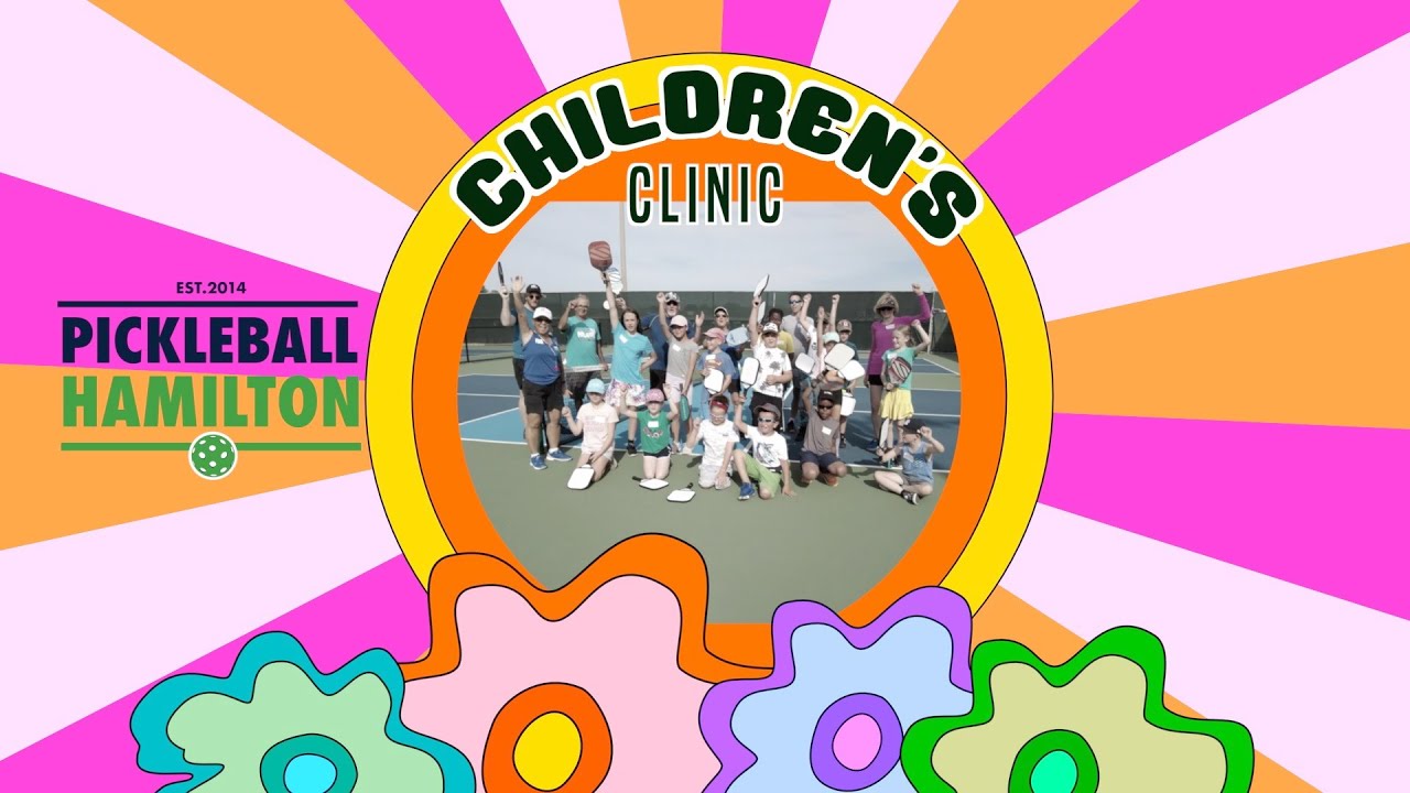 Pickleball Hamilton Children's Clinic YouTube