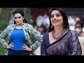 Shwetha Menon Beautiful Blue Outfit Saga