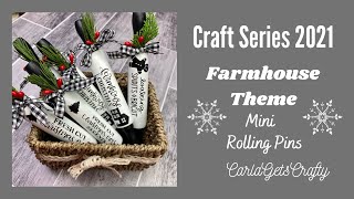 Farmhouse Theme Mini Rolling Pins