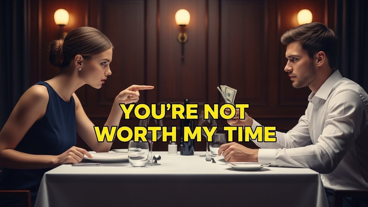 She Said “You’re Not Worth My Time.” I Left Cash on the Table and Walked Out—50 Missed Calls Later…