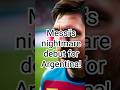 Messi's nightmare debut for Argentina! #football  #messi  #soccer  #takethisfacts #facts