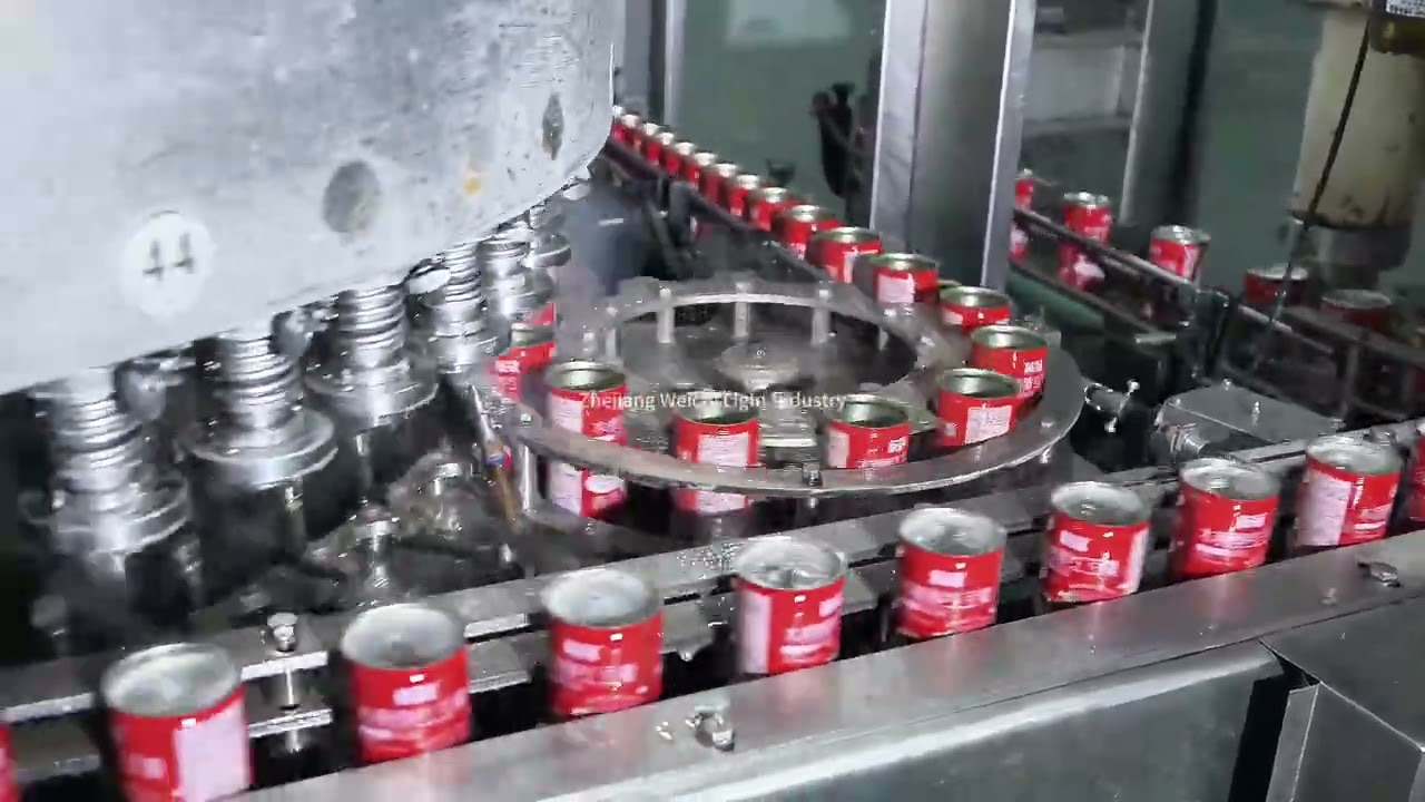 Non-carbonated Can Filling and Seaming Monoblock