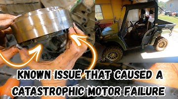 Did The Flywheel Cause This Catastrophic Failure?(Arctic cat prowler xt650)