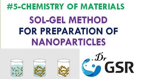 Sol-Gel Method for synthesis of Nanoparticles II Solution Deposition Method II Wet Chemical Process
