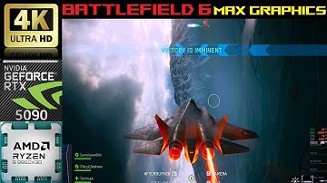 [4K] Battlefield 6 - RTX 5090 Ryzen 9950x3D - MAX GRAPHICS - Escalation War #battlefield #viral #pc