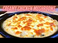 Creamy chicken mushroom recipe  julienne  russian food recipe