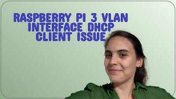 Raspberrypi: Raspberry Pi 3 VLAN interface DHCP client issue