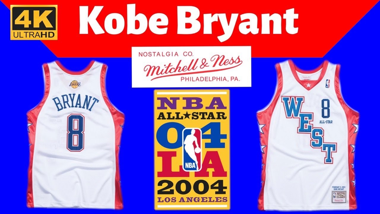 Kobe Bryant Mitchell & Ness 2004 All-Star Jersey Review 