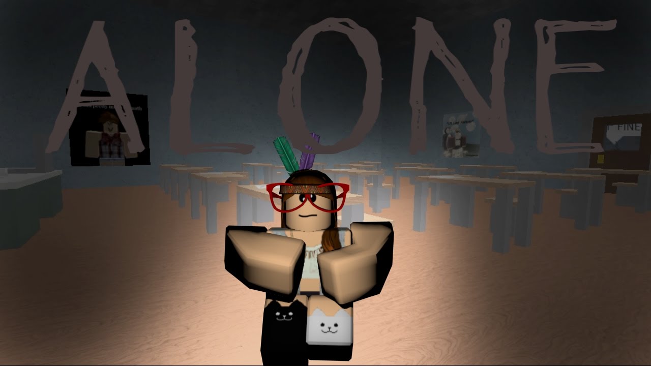 Alone Roblox Bullying Movie Youtube - alone roblox trailer 1