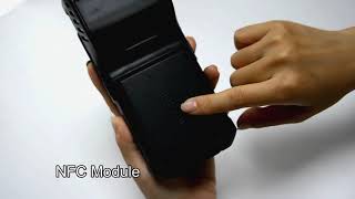 Cheap QR Barcode Scanner Handheld Android PDA Data Terminal with 58mm Thermal Printer T980