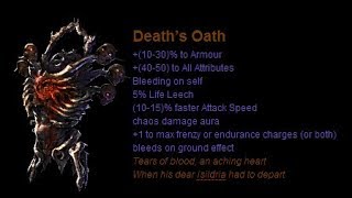 3.3 Trickster Deaths Oath | Chimera Kill (Deathless)